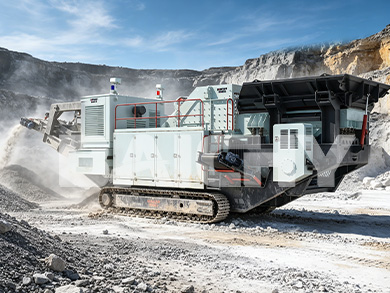 移动站式河卵石破碎站